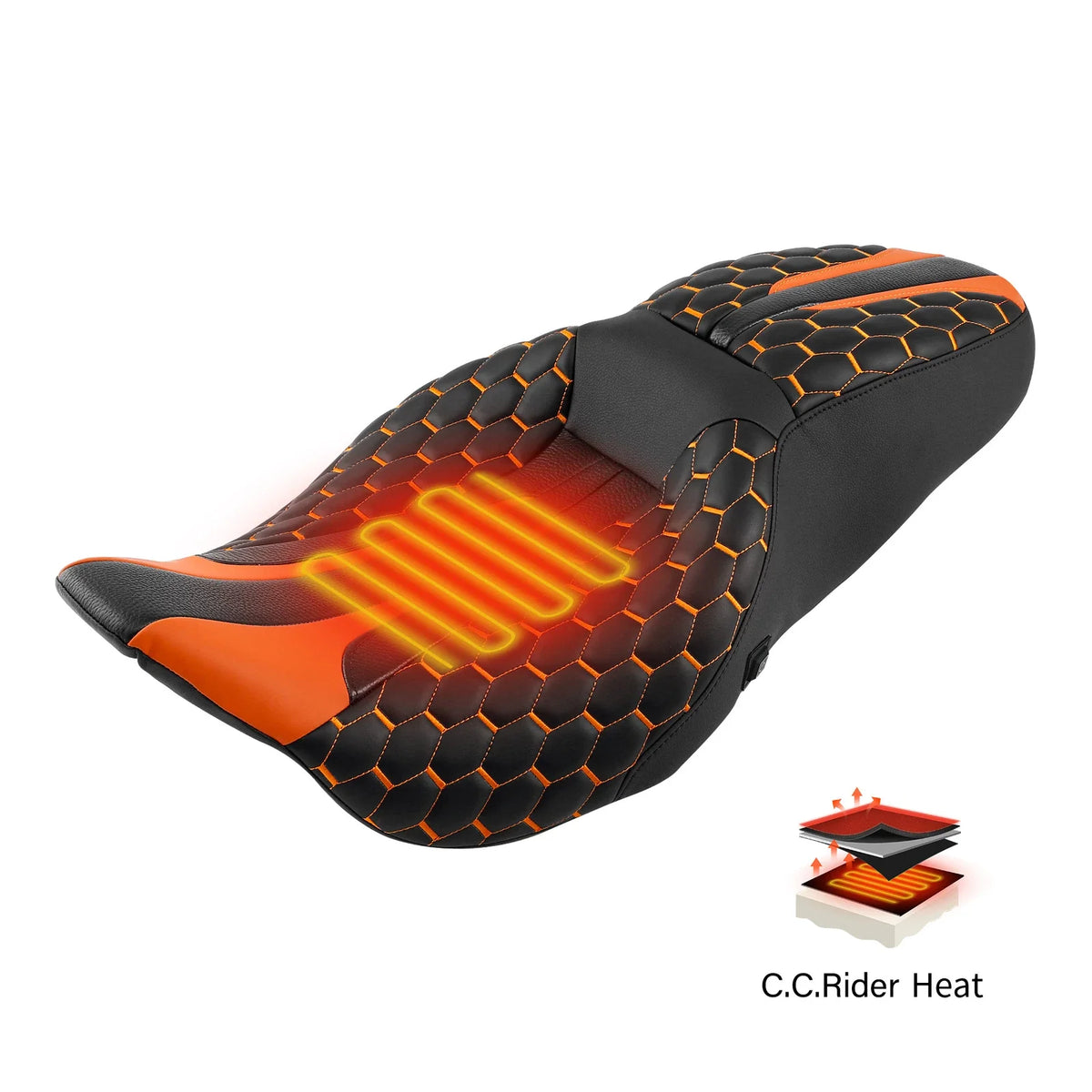 Heated Seat for Harley Touring Street Road Glide (2009–2023)