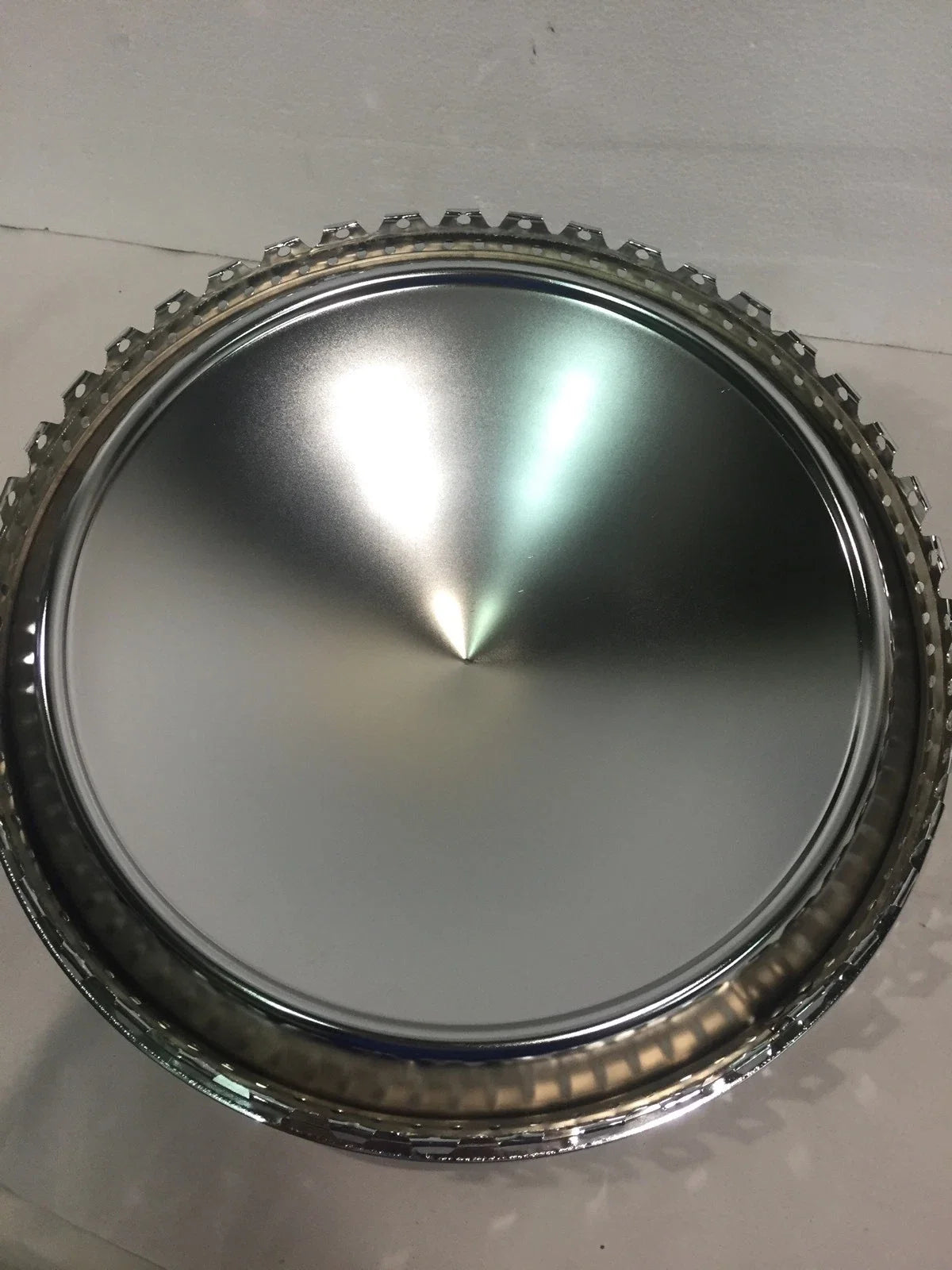 Chrome Hubcaps Set of 4 for 1957 Plymouth 15 Inch Hot Rod Custom