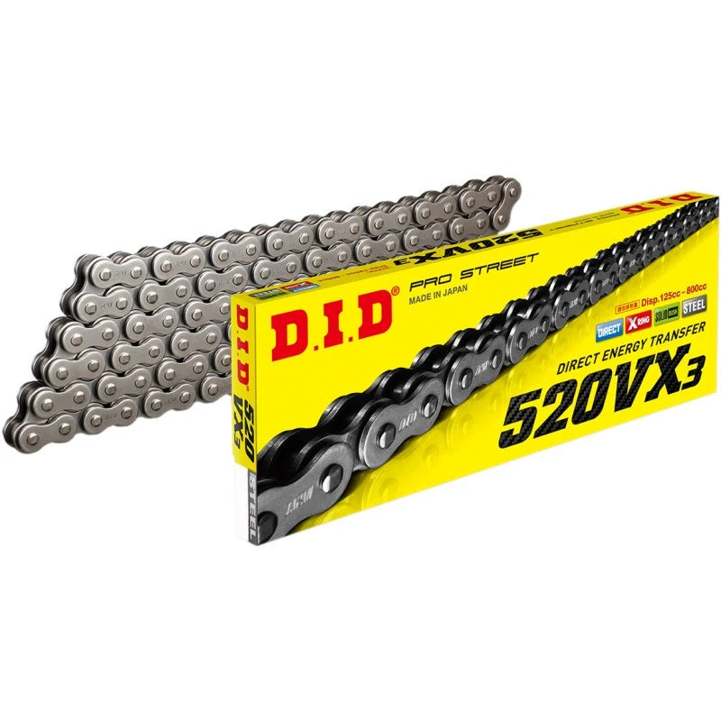 DID 520VX3 Chain for (M520VX3X96FB)