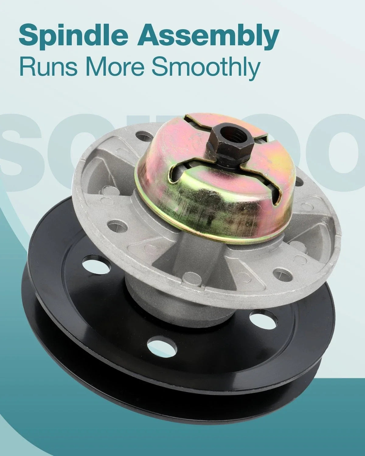 Spindle Assembly with Pulley for John Deere (AM121342, AM121229)