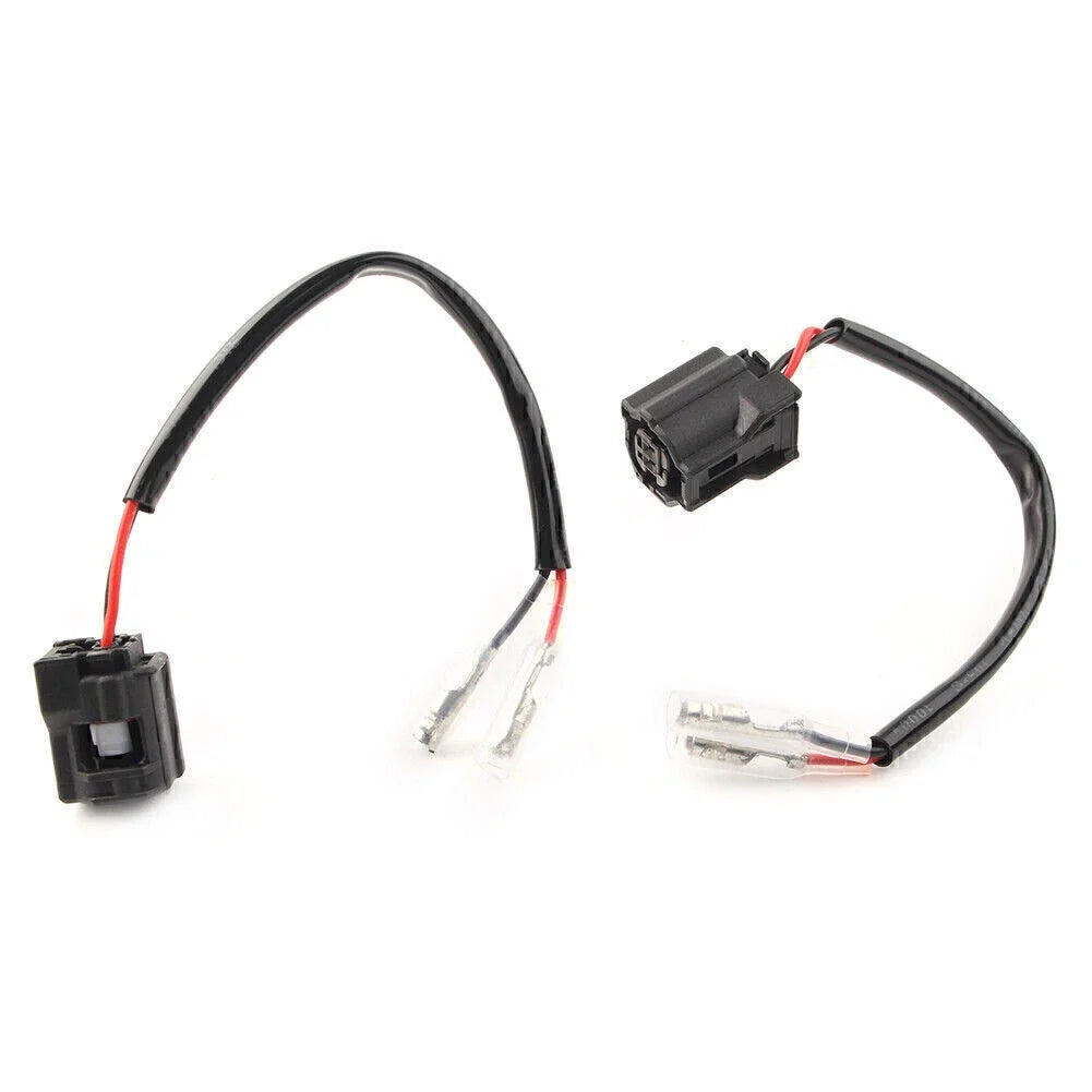 2pcs 2-Wire Turn Signal Connector Wire Harness for Yamaha MT10 (2016–2023)