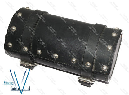 Universal Fork Leatherette Tool Roll for Motorcycle Saddlebag Handlebar