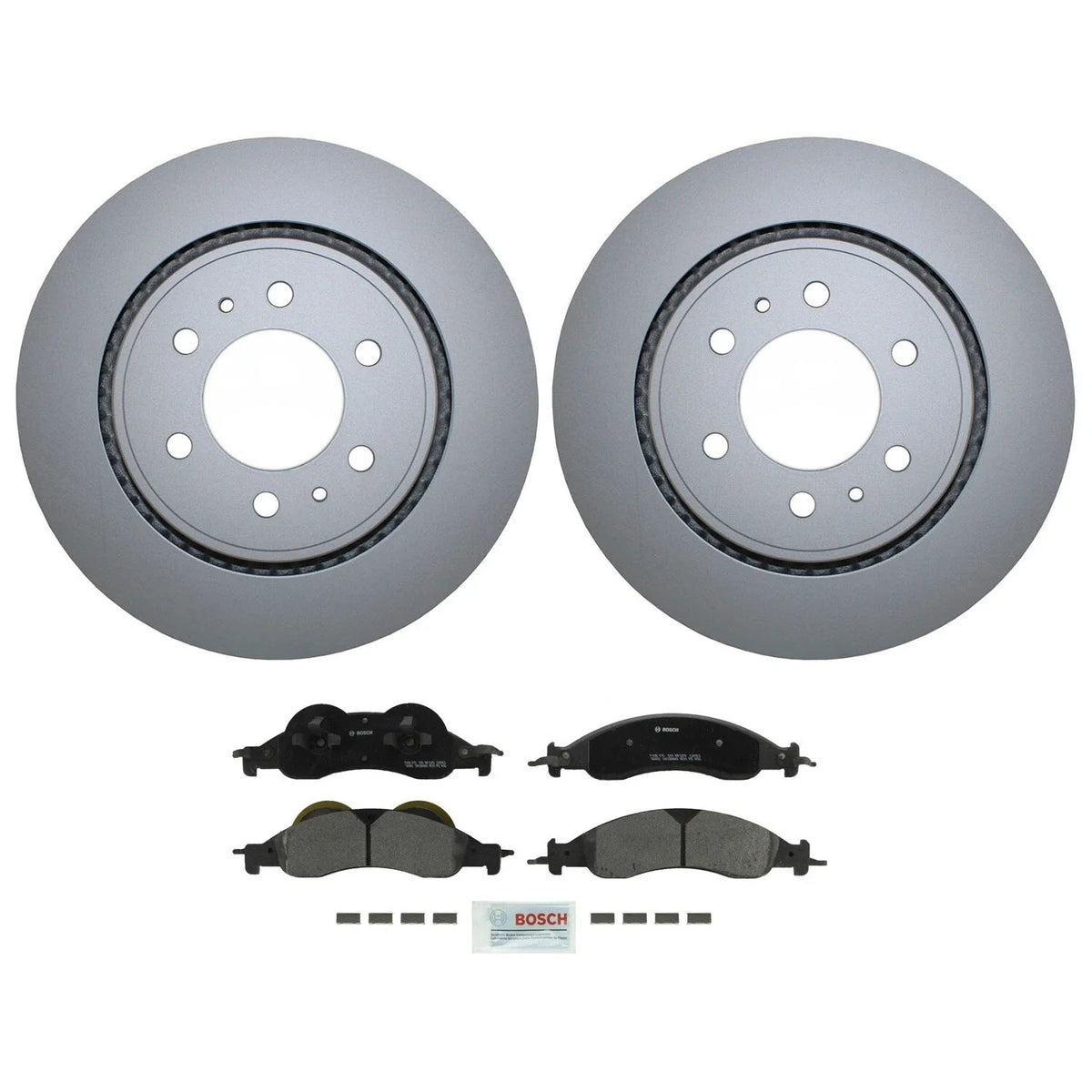 Front Brake Kit 350mm Rotors & Semi-Metallic Pads for Expedition Navigator (2003–2006)