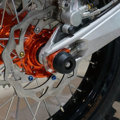 Rear Wheel Axle Sliders for KTM 790 890 Duke R (2018–2021)