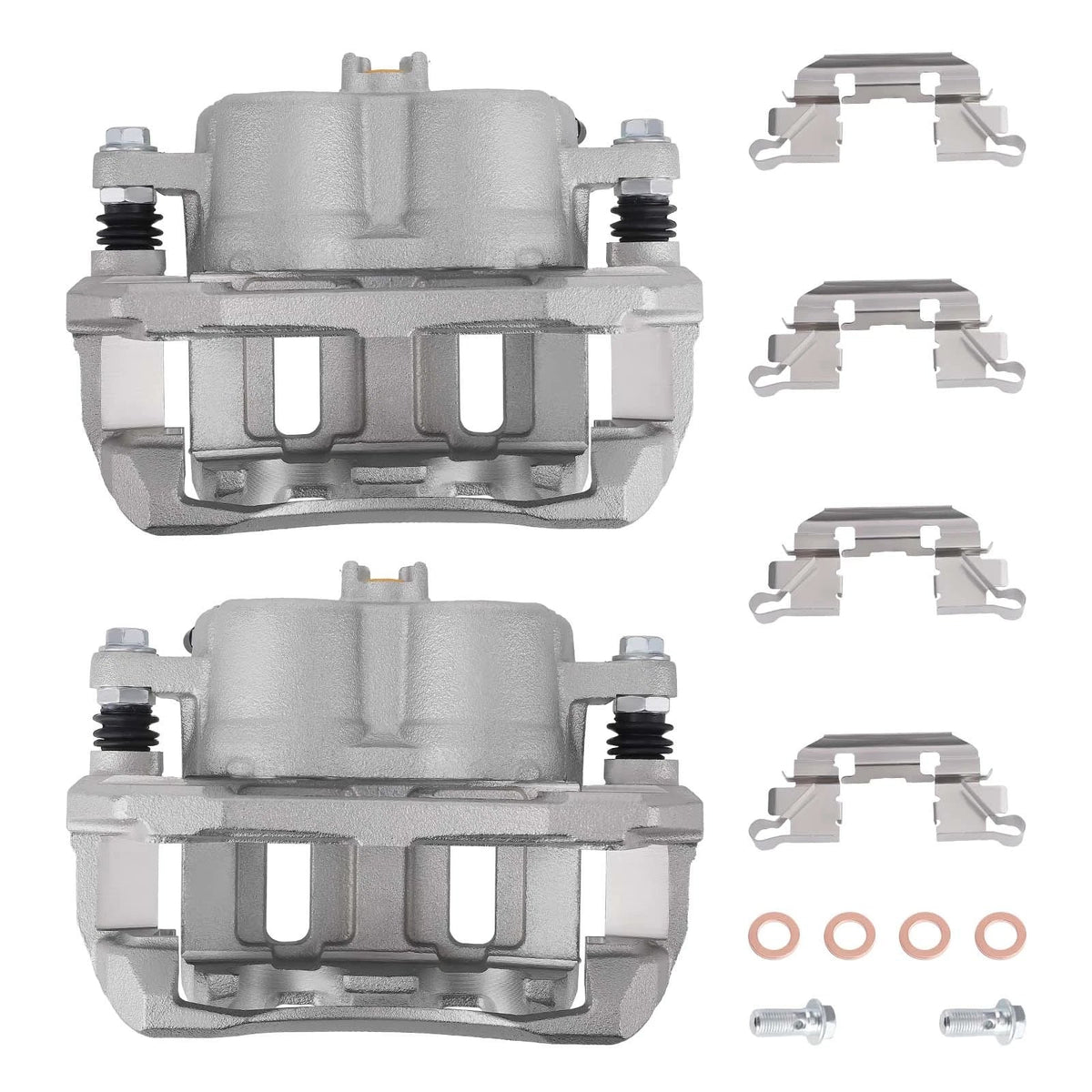 Front Brake Caliper Pair for Honda CR-V (2007–2016) Acura RDX (2007–2012)
