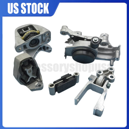 Set of 5 Engine & Transmission Mounts for Nissan Rogue (2021–2025) 10253 10296 10299 10314 10306