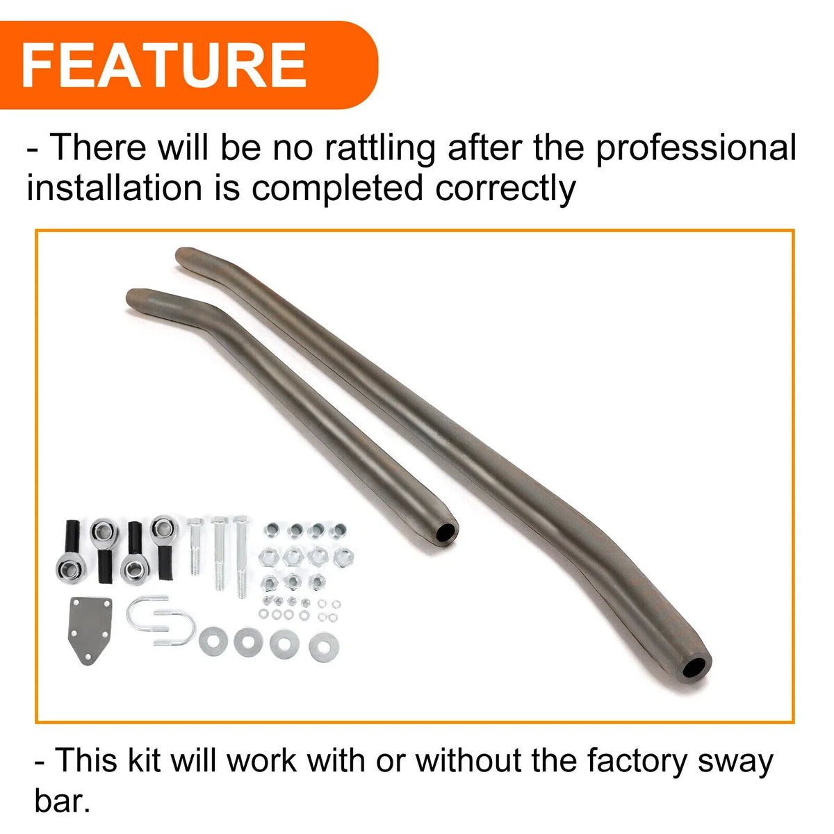 Heavy Duty Crossover Steering Kit for Jeep Cherokee XJ (1984–2001)