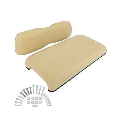 Beige Front Seat Cushion for Club Car DS (2000.5-Up) Golf Cart