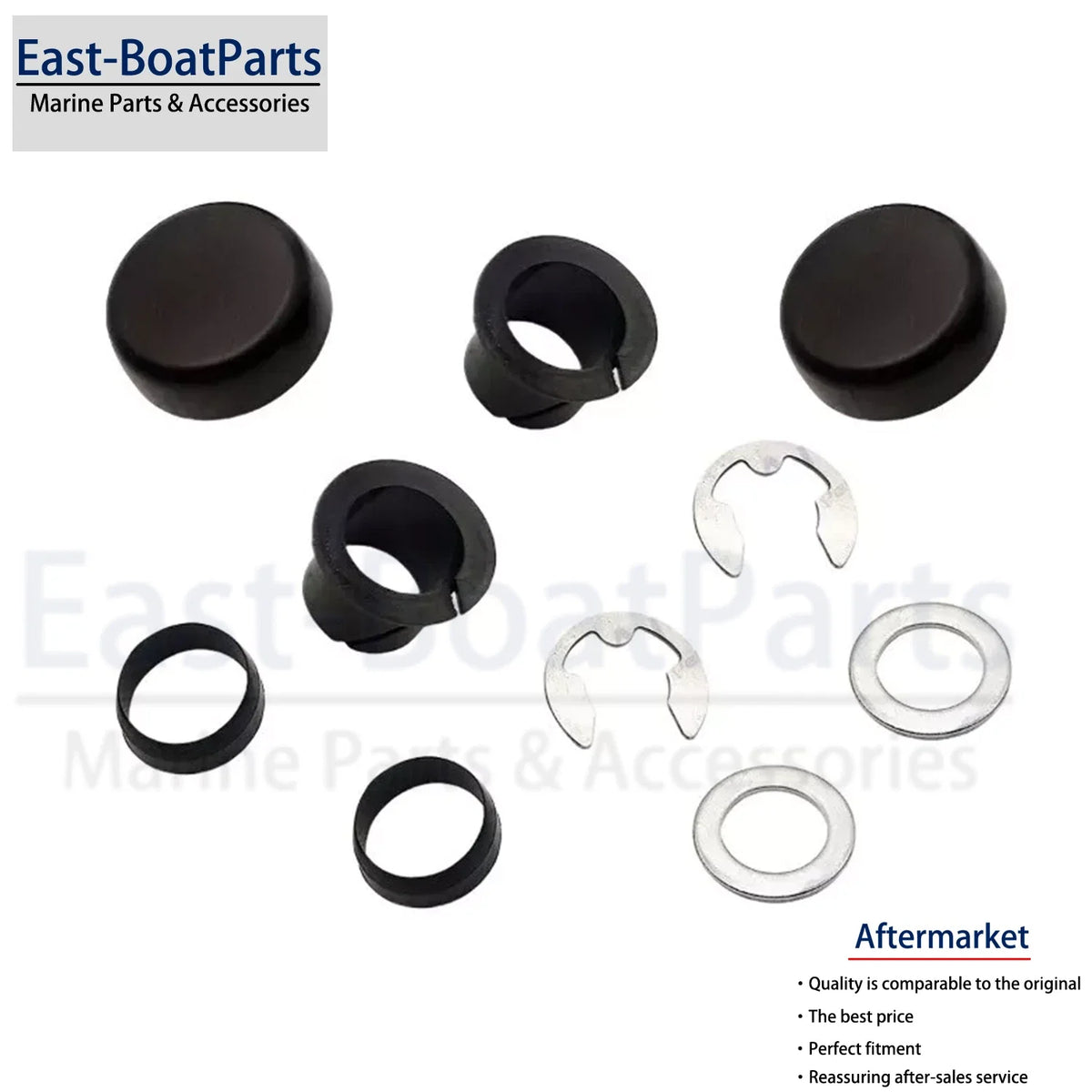 Trim Cylinders Hardware Kit with Pivot Pin Cap for Volvo Penta (3857522)