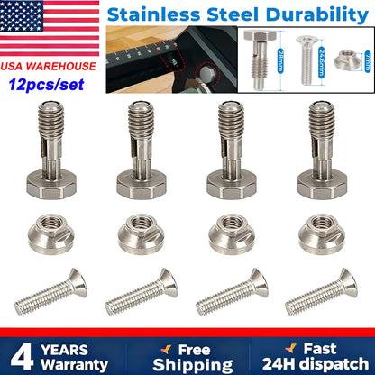12PCS Upgrade Parts Kit for REP X PEPIN Dumbbells Spring Pins & Weight Pins