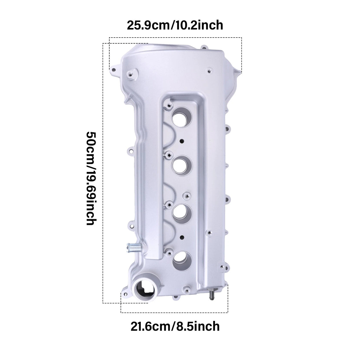 Engine Valve Cover with Gasket for Toyota Corolla/Celica/Matrix (2000–2008) 004-449ALU, 1120122060