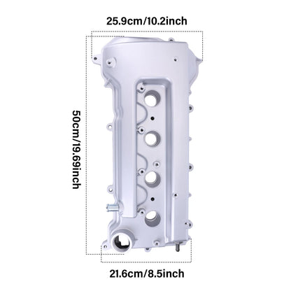 Engine Valve Cover with Gasket for Toyota Corolla/Celica/Matrix (2000–2008) 004-449ALU, 1120122060