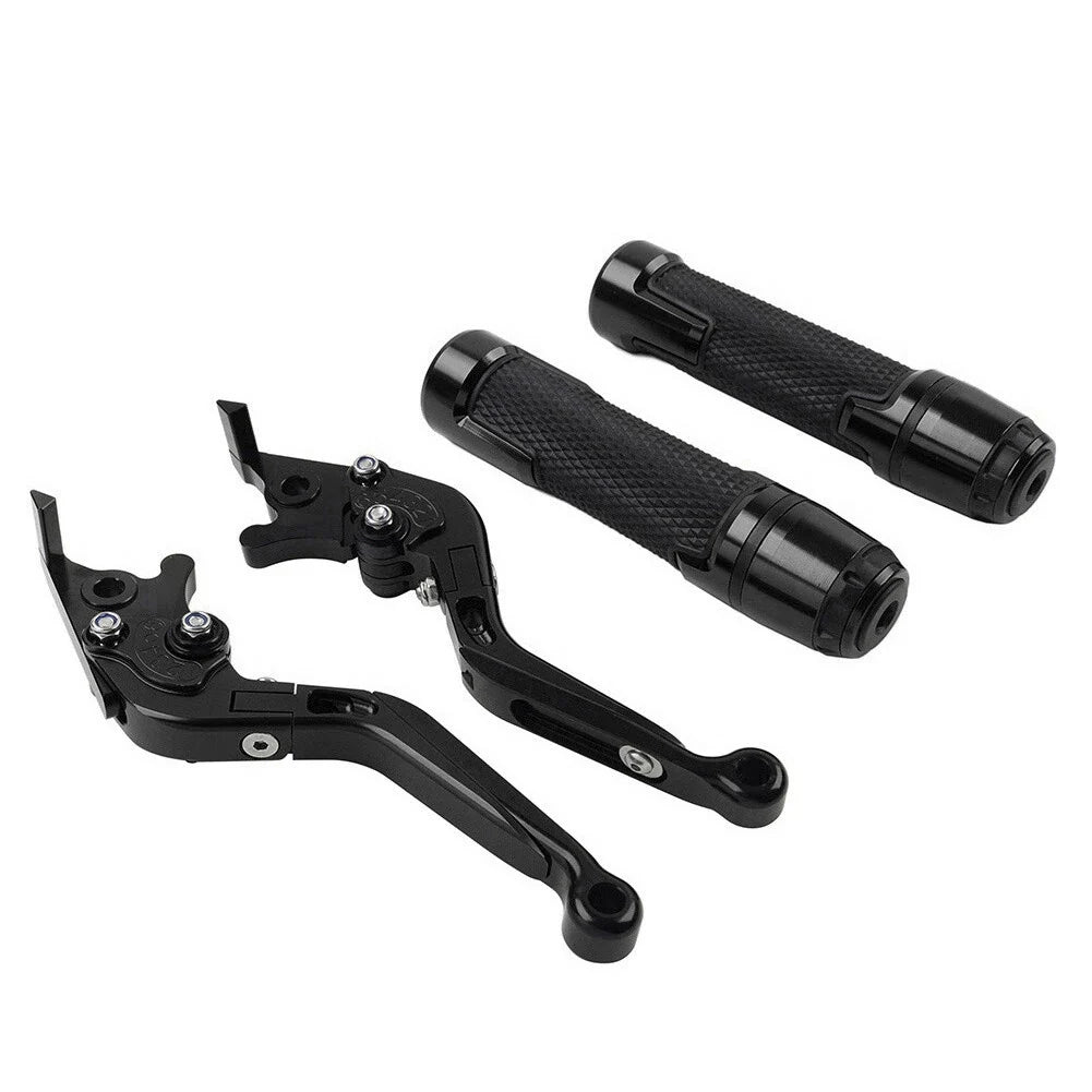 Brake Clutch Levers Handlebar Grip Set for Kawasaki Z650 Z900 (2017–2023)