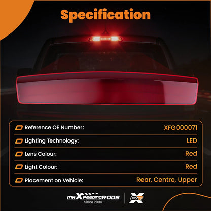 Rear LED 3rd Brake Light for Range Rover Sport L320 (2006–2009) XFG000071, YhRbnk