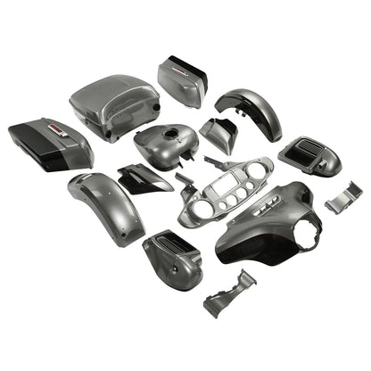 Fairing Bodywork for Harley Electra Glide (2014–2024) Billet Silver/Vivid Black