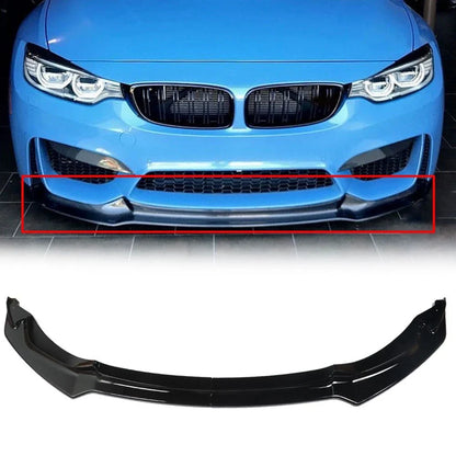 Front Bumper Spoiler Lip for BMW M3 M4 (2015–2020)