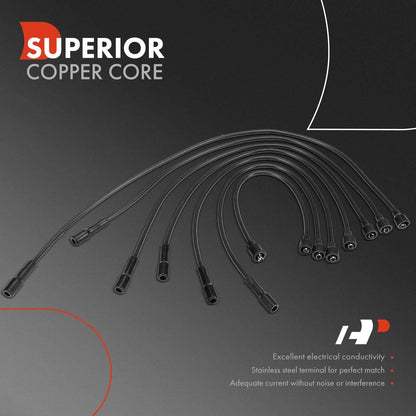 7Pcs Spark Plug Wire Set for Dodge Dakota B150 B250 D100 D250 D150 (1990–2000)