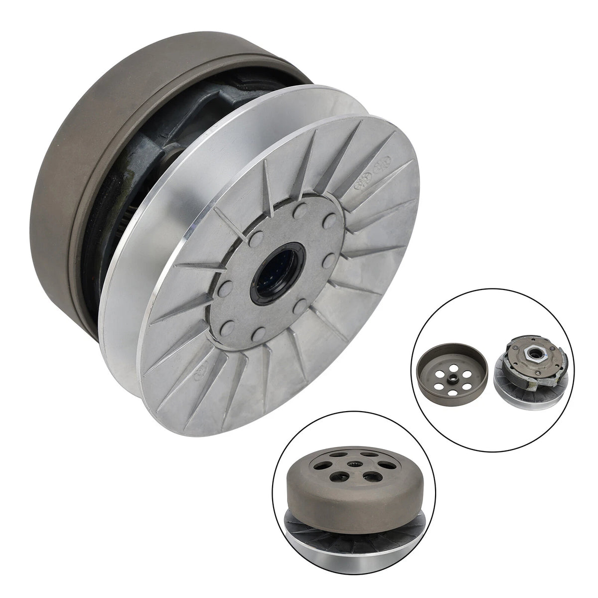 Set of 2 Front Clutch Variator Pulley for Linhai ATV 300 E2 (M578-F044)