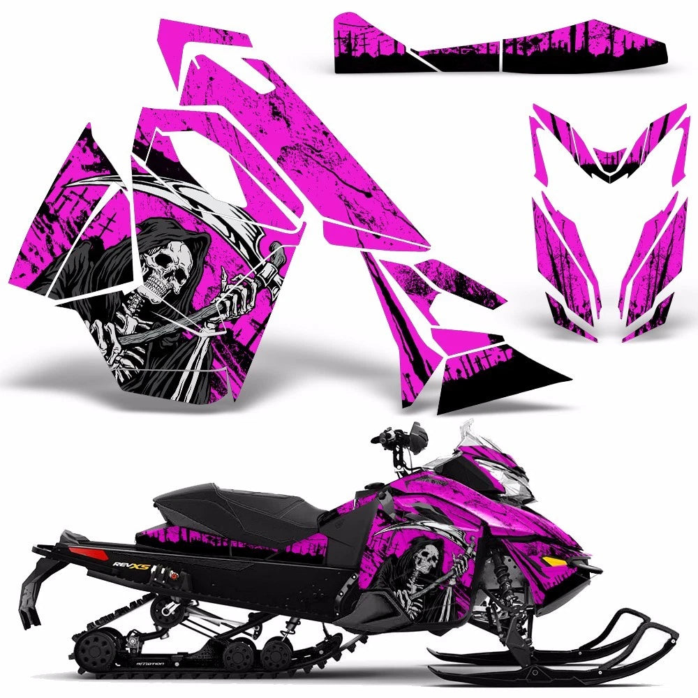 Sled Graphic Decals Stickers for Ski Doo Rev XS (2013–2014)
