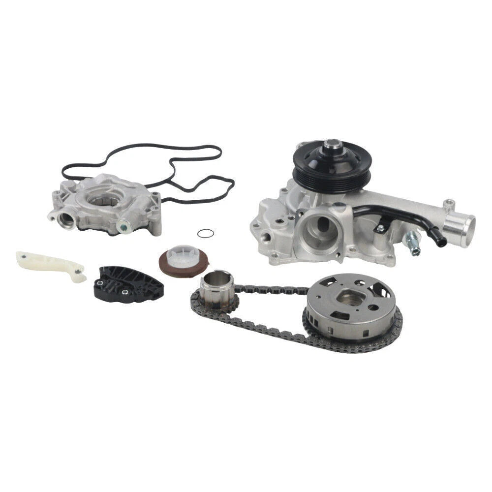 Timing Chain Kit & Oil Water Pump Set for Dodge Ram 1500 2500 3500 (2009–2018) - 5038785AB, 5038786AB, 53021727AC, 53021729AC