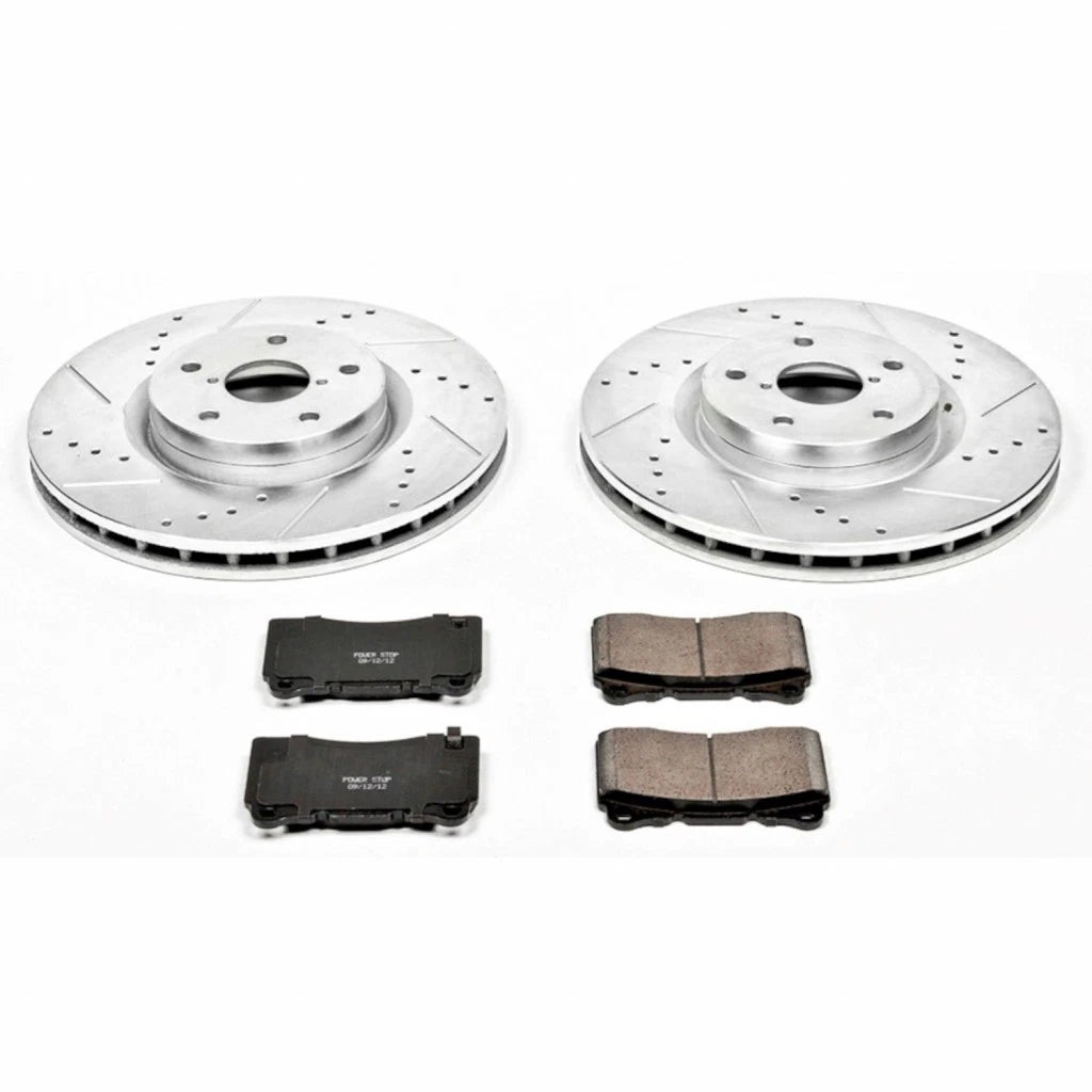 Power Stop Z23 Evolution Sport Brake Kit for Subaru Impreza (2005–2014) TLX-psbK131-CL360A70
