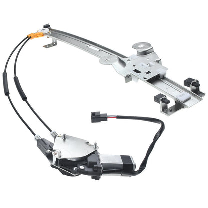 Front Left Power Window Regulator w/ Motor for Dodge Chrysler Plymouth (4480017, 4673513, 4675187, 741-626)