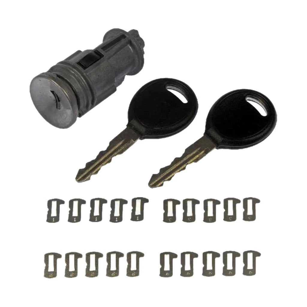 Ignition Lock Cylinder for Chrysler Sebring (1998–2006) | Chrome Housing, ALX-PAU-RB-924-703-CLA1