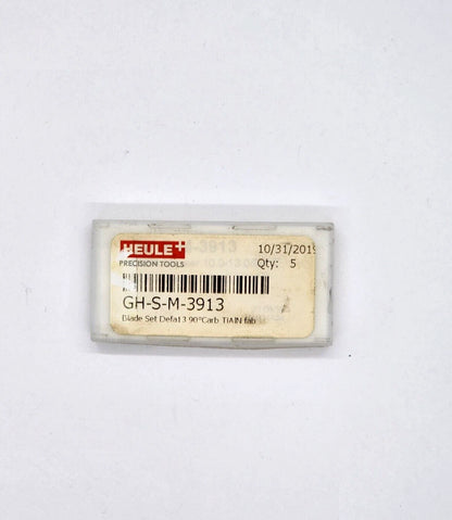 5-Pack Heule GH-S-M-3913 90° Carbide Blades