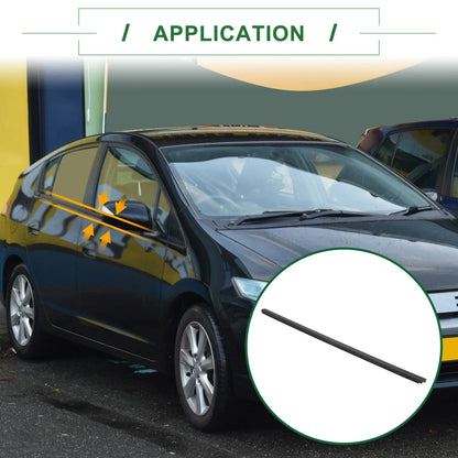 2pcs Front Left Right Weatherstrip Window Seal No. 72410TM8013 for Honda Insight (2000–2006)