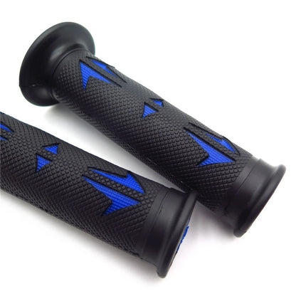 Set of 2 Rubber Hand Grips for Yamaha Dirt Bike (7/8" Left, 1" Right)