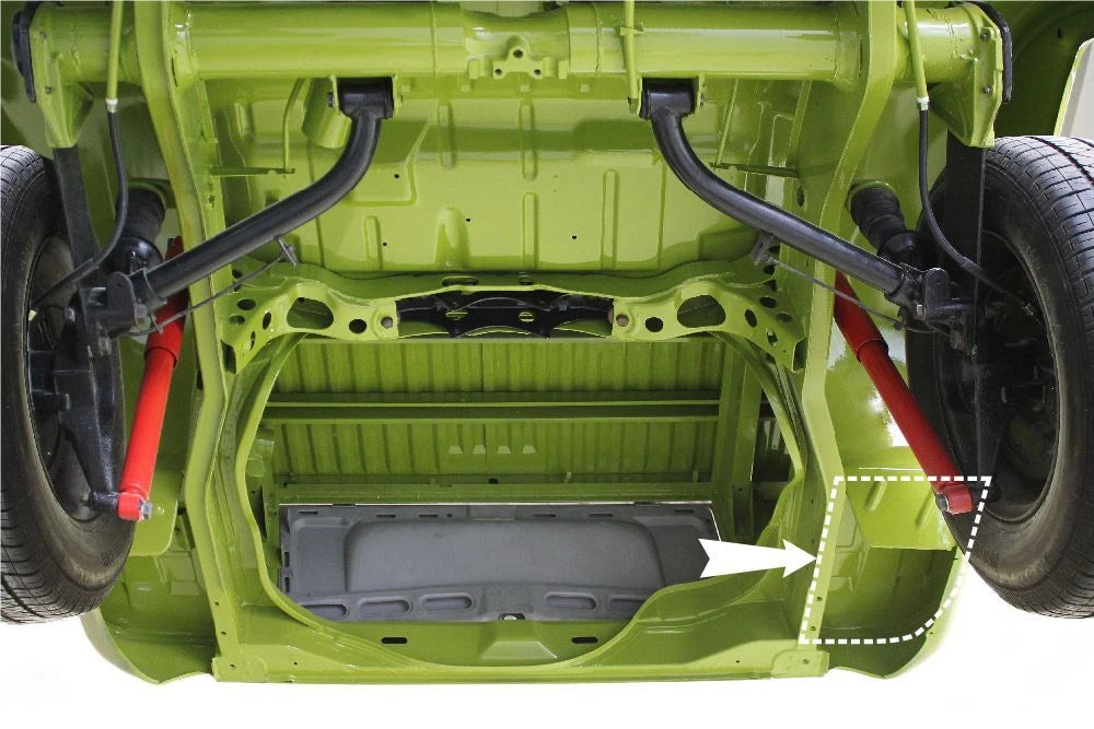 Battery Tray Nearside Left for VW T2 Bay (1967–1971) 211813165