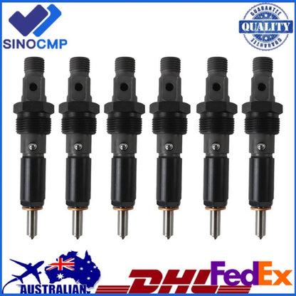6X Fuel Injector 3926817 for Dodge RAM Cummins 160HP 12V (1994–1998)