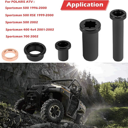 38Pcs Rear Suspension A-Arm Bushings Kit for Polaris Sportsman (400–700)