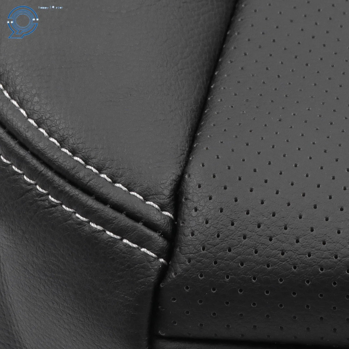 Leather Perforated Passenger Bottom Seat Cover for Subaru Forester (2014–2016)