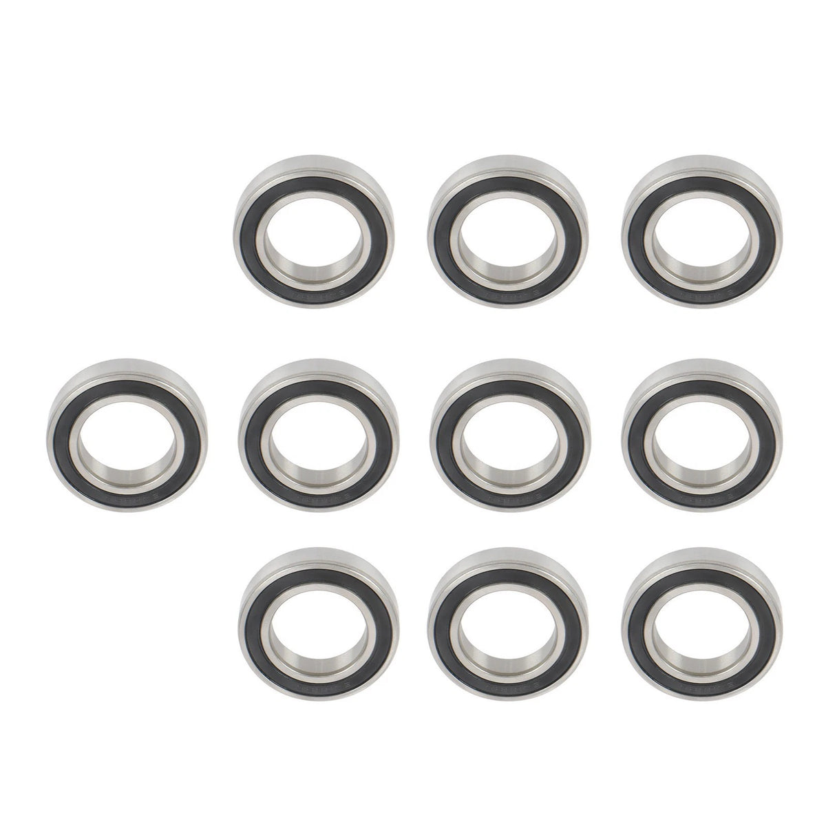 10 Pcs 40 × 68 × 15 mm Pre-Lubricated Deep Groove Ball Bearing