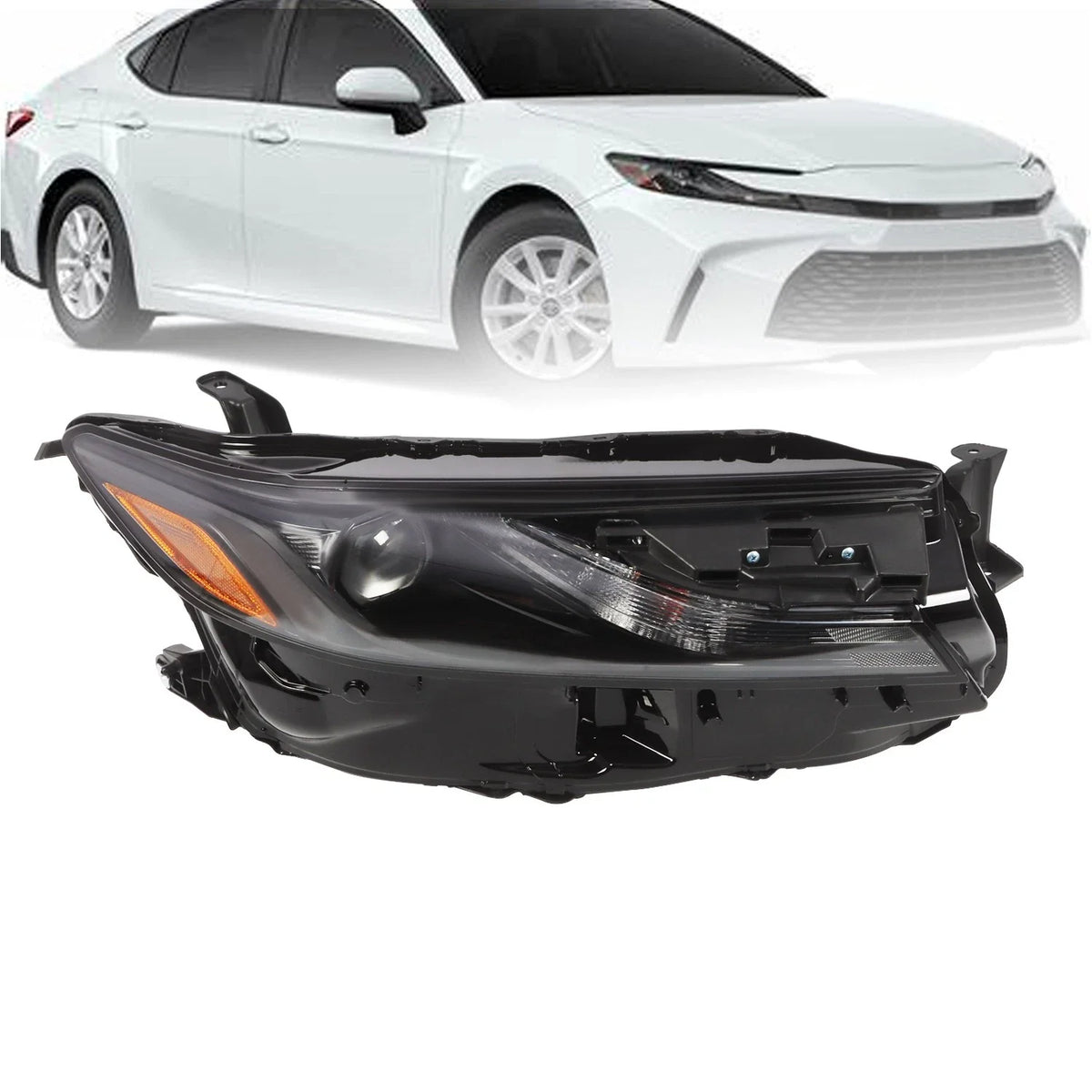 Passenger Side Projector LED Headlight Assembly for Toyota Camry LE SE (2025)