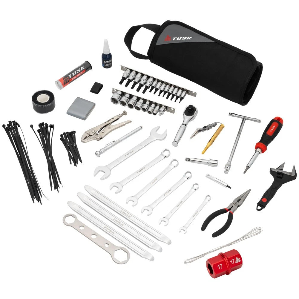 Tusk Adv Tool Kit with Hex17/26mm Axle Tools for Motorcycle (217-173-0038)