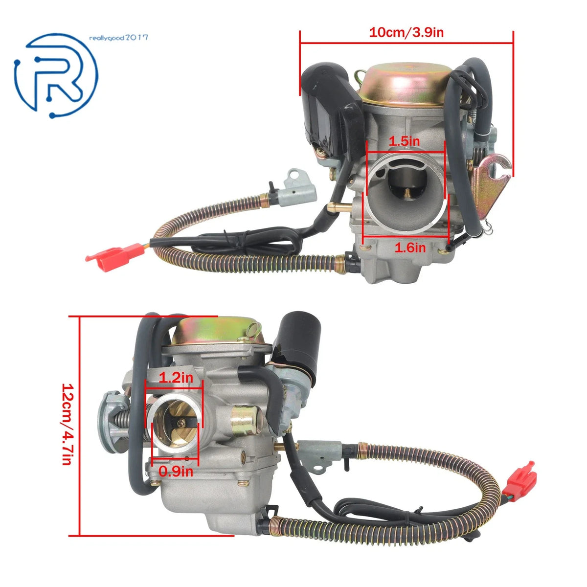 Carburetor for GY6 125cc 150cc 152QMI 157QMJ (24mm PD24J)