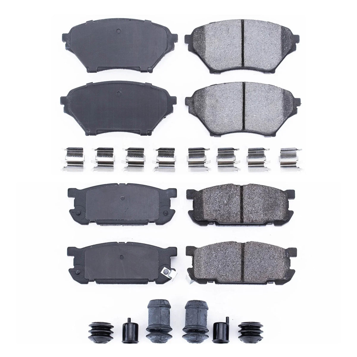 PowerStop Z17 Low-Dust Ceramic Disc Brake Pad Kit for Miata (2001–2005)