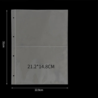 Set of 4 Binder Sleeves for Photo Album