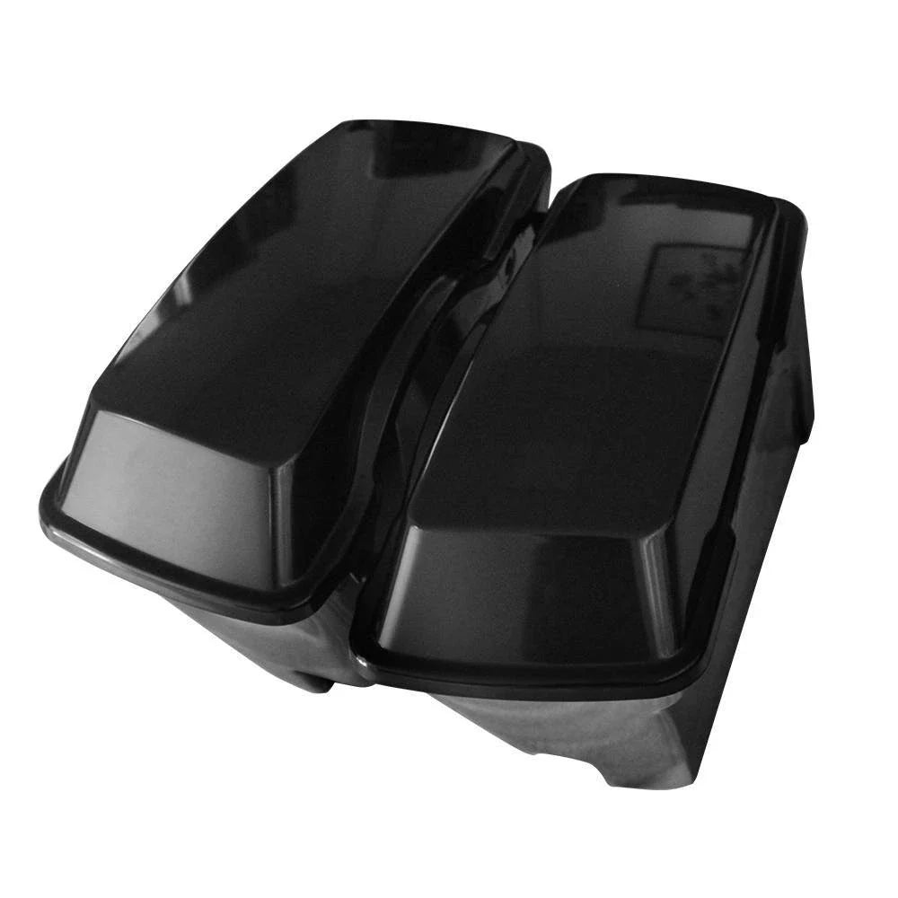 4" Stretched Extended Hard Saddlebags for Harley Touring (1993–2013)