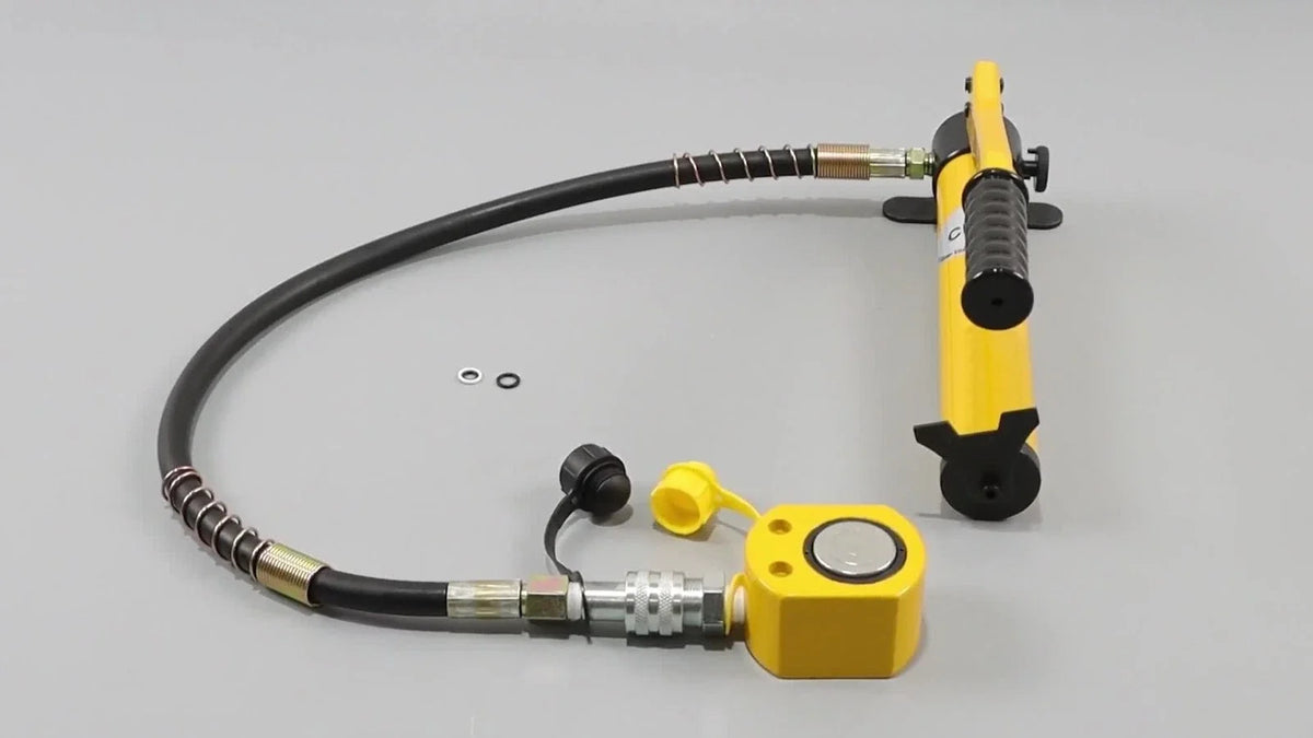Hydraulic Cylinder Jack with Hand Pump for Multi-Section Applications