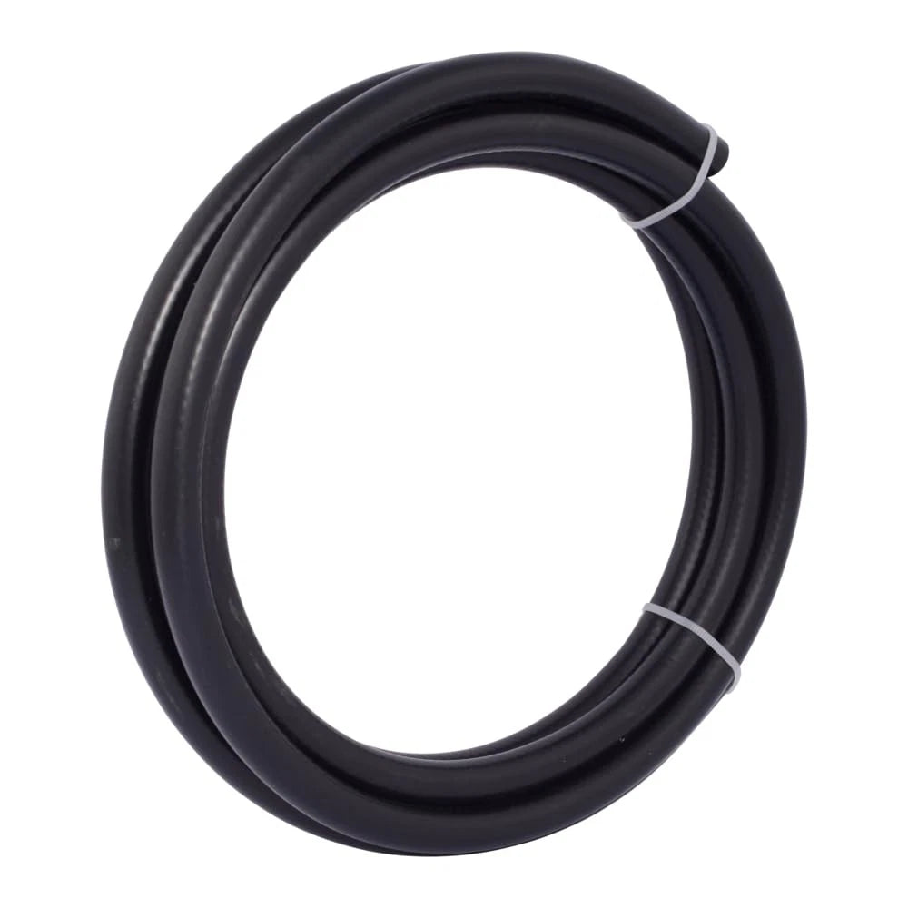 Rubber Fuel Line 1/4 Inch ID 10 Feet Black Hose for Low Pressure Transfer