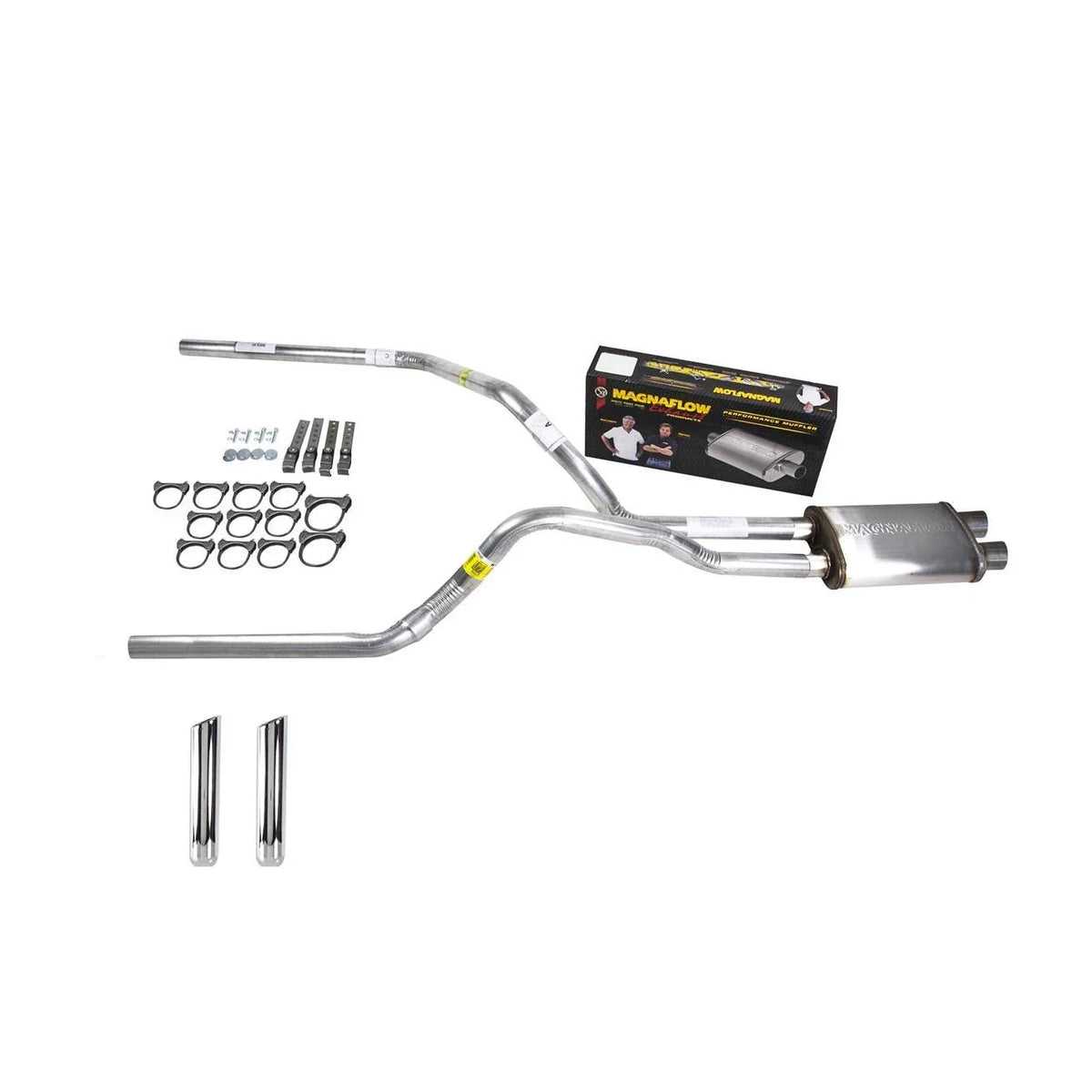 Dual Exhaust 2.5" Pipe for Tundra (2000–2007) Magnaflow RW Tip