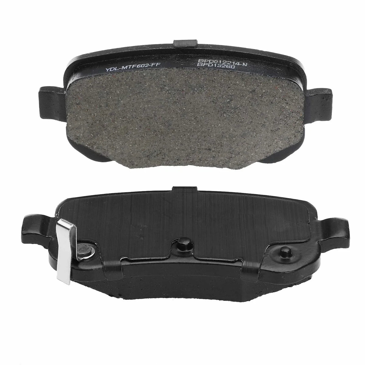 Set of 4 Rear Ceramic Brake Pads for Dodge Grand Caravan (2008–2012)