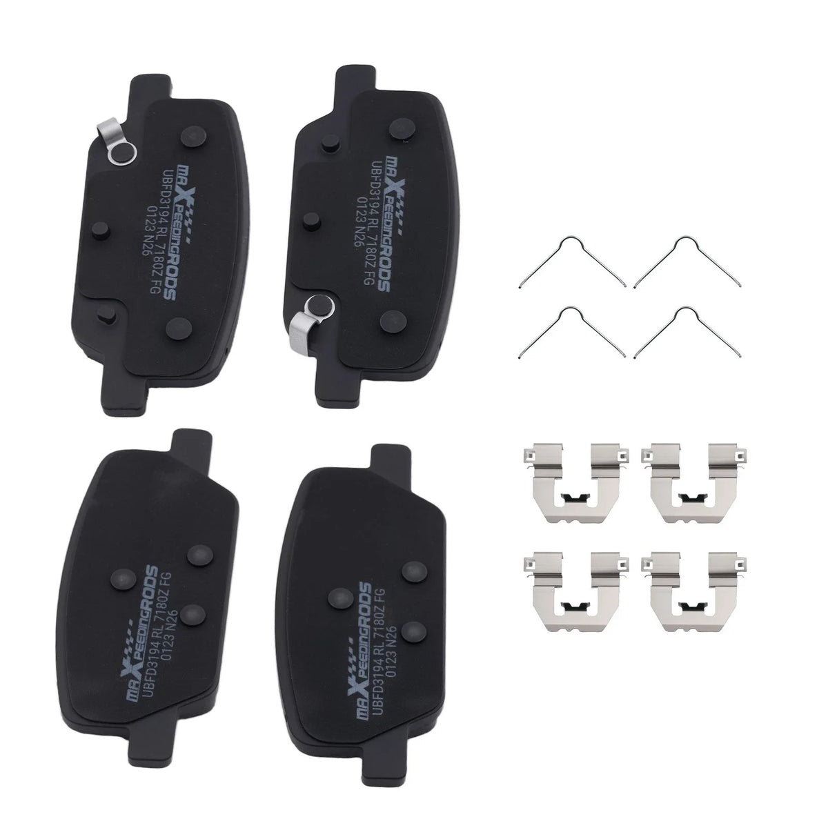 4X Rear Ceramic Brake Pads Kit for Hyundai Palisade (2020–2025) P2199