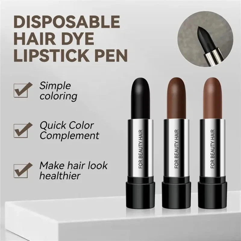 Gray Hair Cover Color Touchup Stick for Universal Use (3 Colors Available)