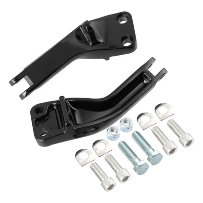 Rear Passenger Foot Pegs Mounts for Harley Dyna Street Bob (2007-2017)
