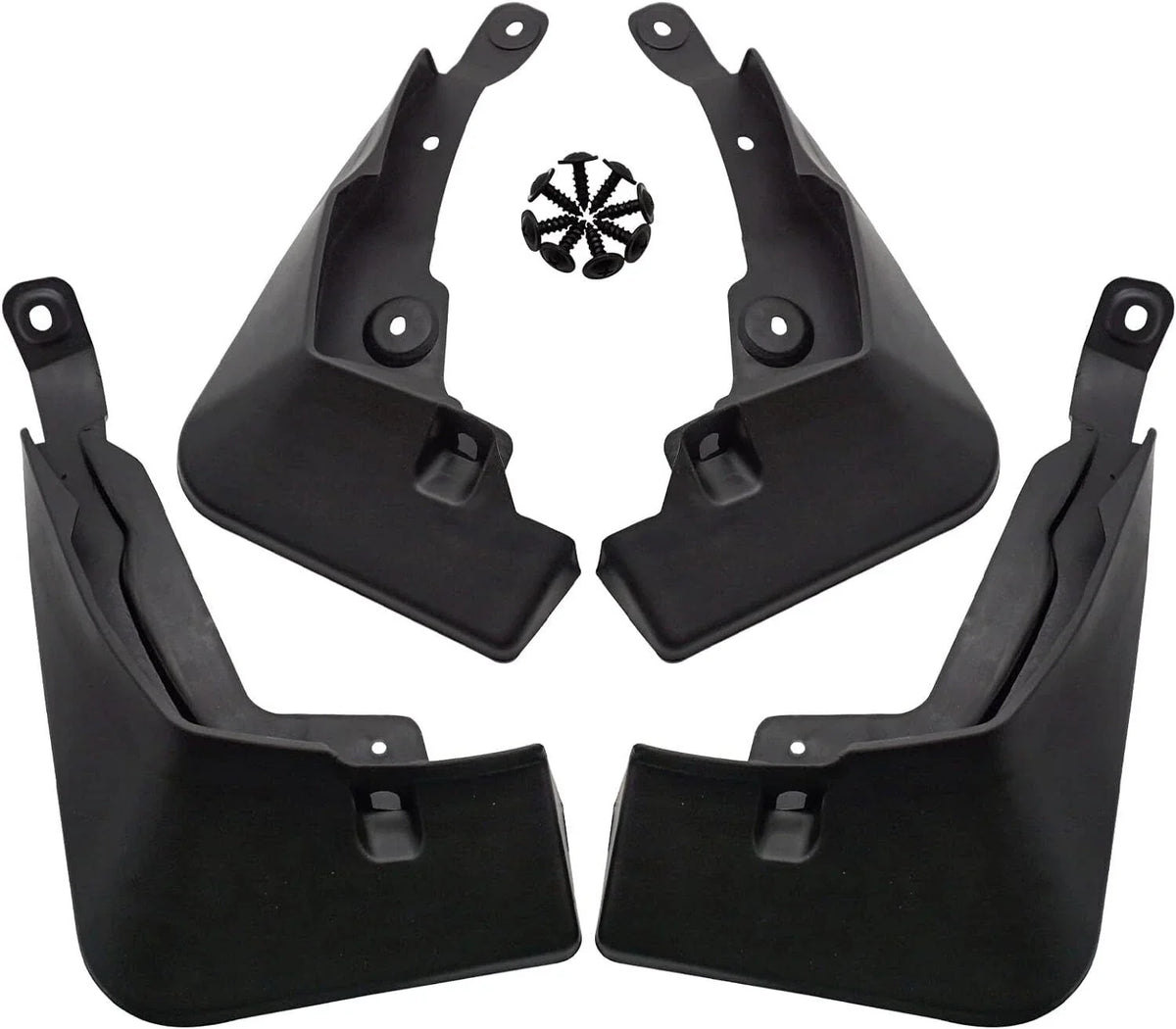 Front and Rear Mud Flaps Splash Guards Set of 4 for Toyota RAV4 (2019–2022)