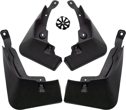 Front and Rear Mud Flaps Splash Guards Set of 4 for Toyota RAV4 (2019–2022)